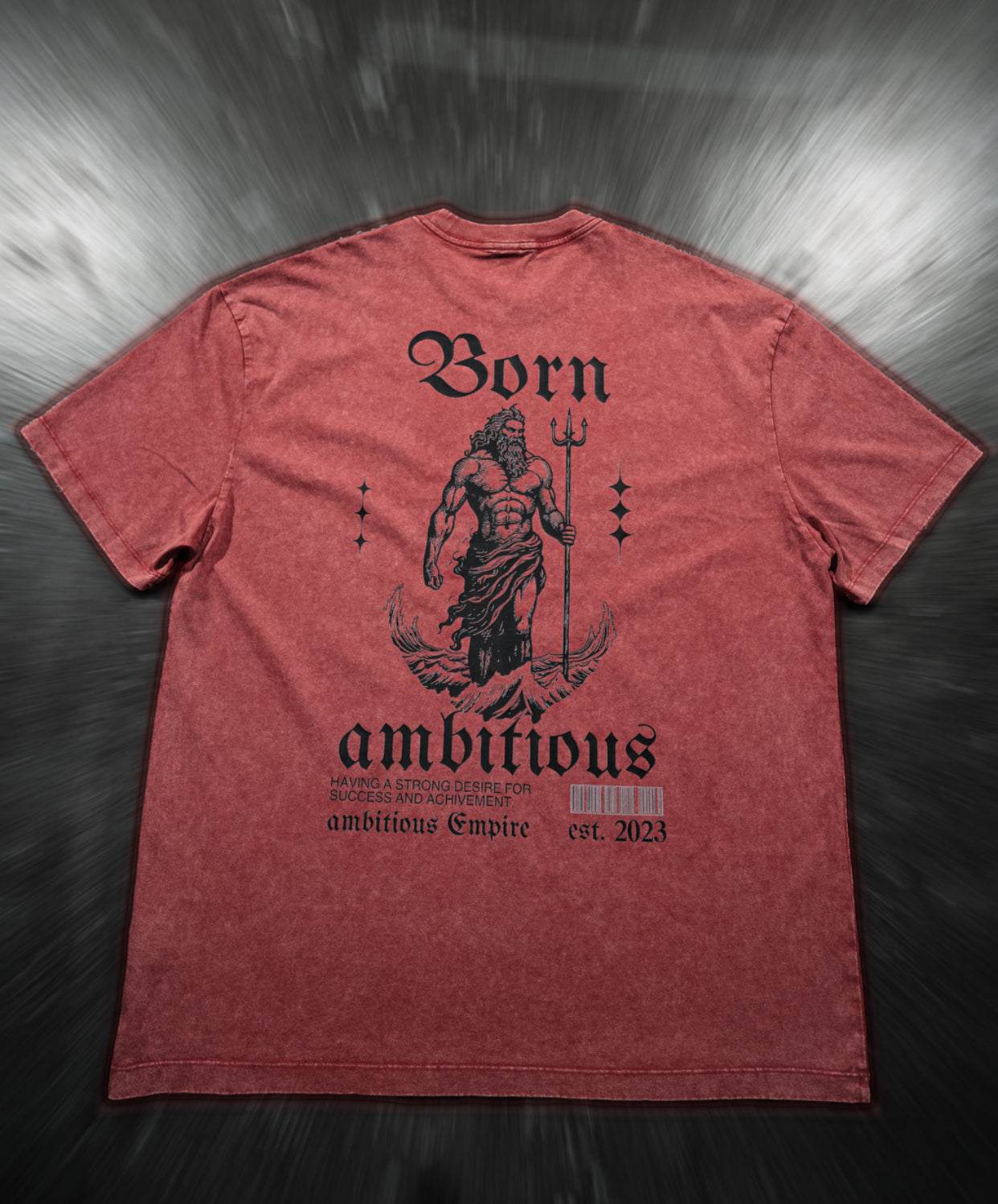 GREEK GOD BORN AMBITIOUS TEE