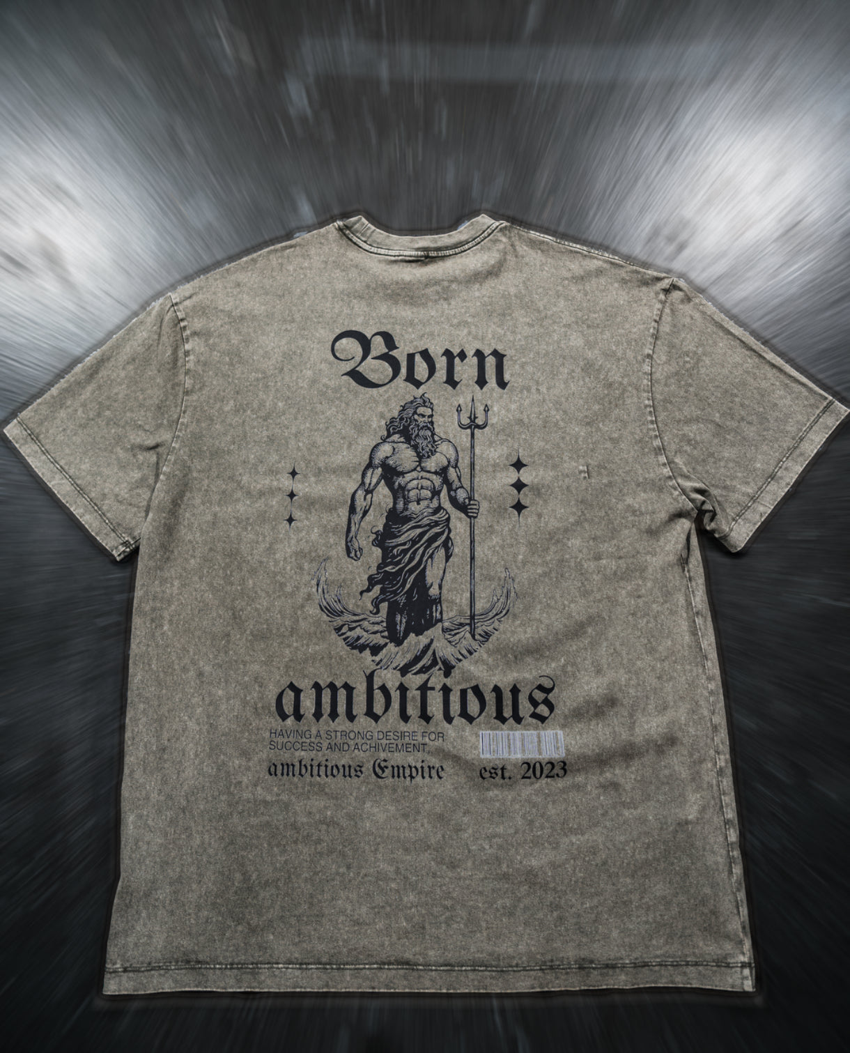 GREEK GOD BORN AMBITIOUS TEE