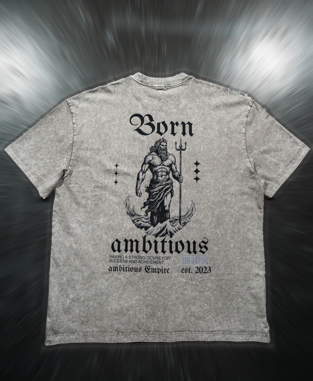 GREEK GOD BORN AMBITIOUS TEE